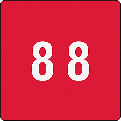 Smead DCC Color-Coded Numeric Labels (SMD67428)