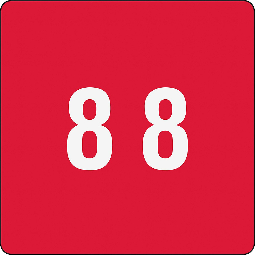 Smead DCC Color-Coded Numeric Labels (SMD67428)