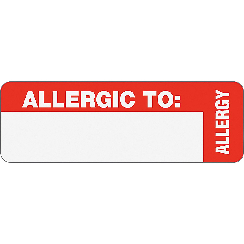 Tabbies Allergic To: Medical Wrap Labels (TAB40562)
