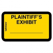 Tabbies Plaintiff's Exhibit Legal File Labels (58094)
