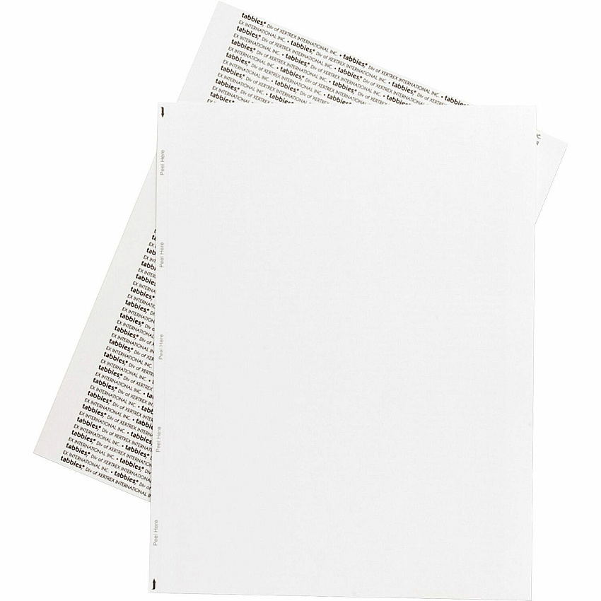 Tabbies Transcription Label Printer Sheets (TAB59533)