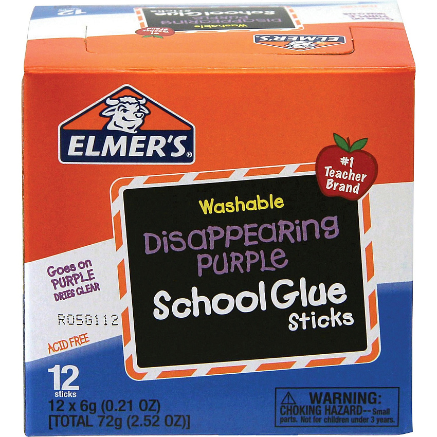 Elmer's Washable Nontoxic Glue Sticks (EPIE514)