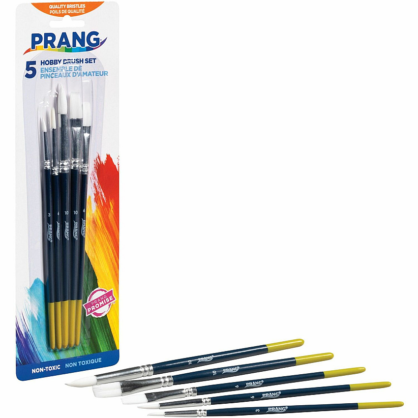 Prang Multipurpose Hobby Brush Set (DIX94005)