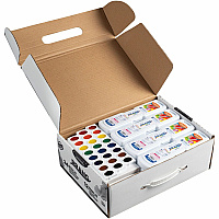 Prang 8-Color Oval Watercolor Master Pack (DIX08020)