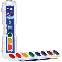 Prang Semi-Moist Washable Watercolors (DIX80525)