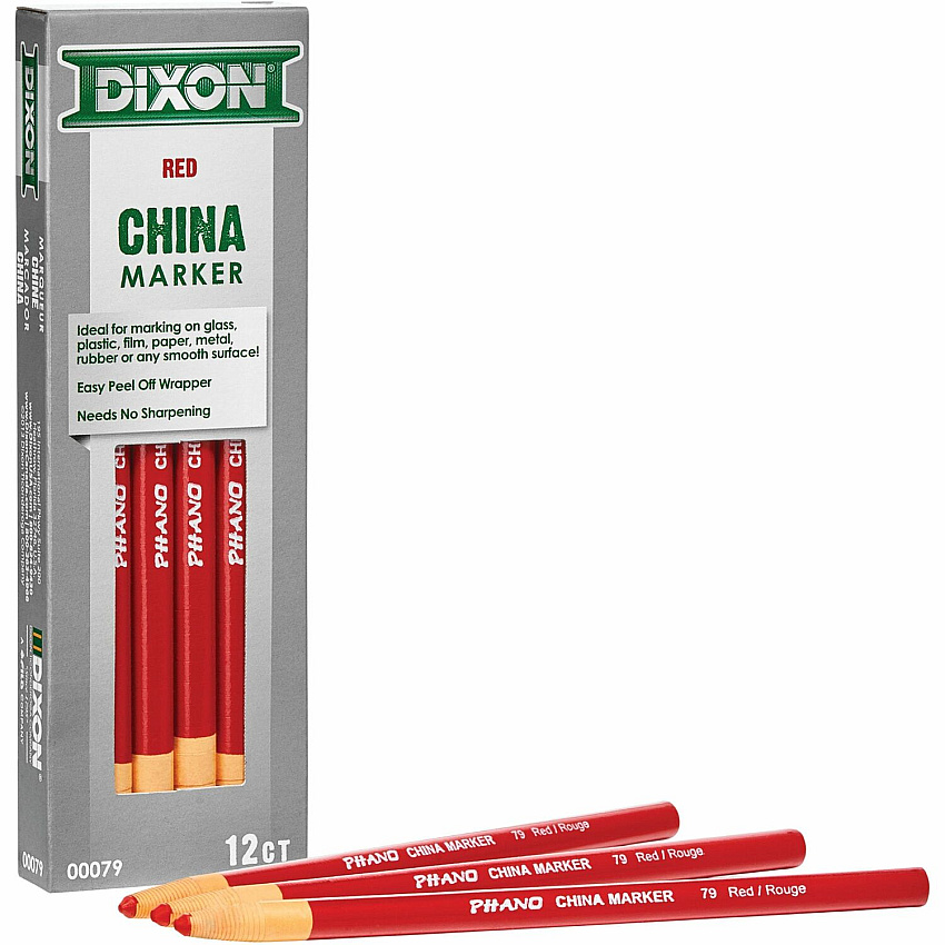 Dixon Phano Nontoxic China Markers (DIX00079)