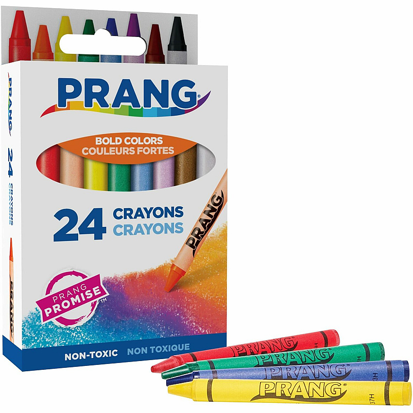 Prang 24 Count Wax Crayons (DIX00400)