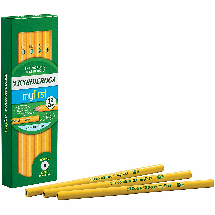 Ticonderoga Beginner Wood-Cased Pencils (DIX13080)