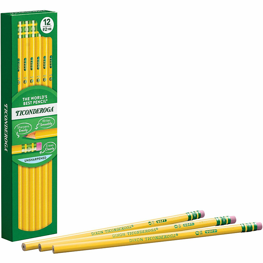 Ticonderoga Wood-Cased Pencils (DIX13882)