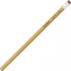 Dixon Woodcase No.2 Eraser Pencils (14412)