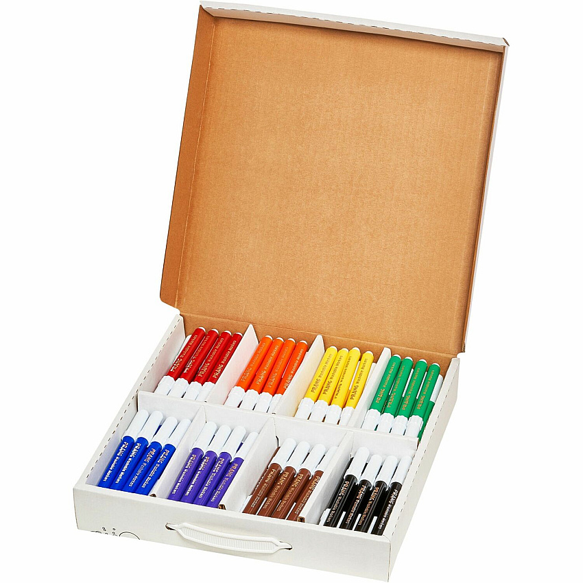 Prang Bullet Tip Washable Master Pack Art Markers (DIX80614)