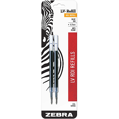 Zebra 870 Medium Point Gel Ink Pen Refills (ZEB87022)