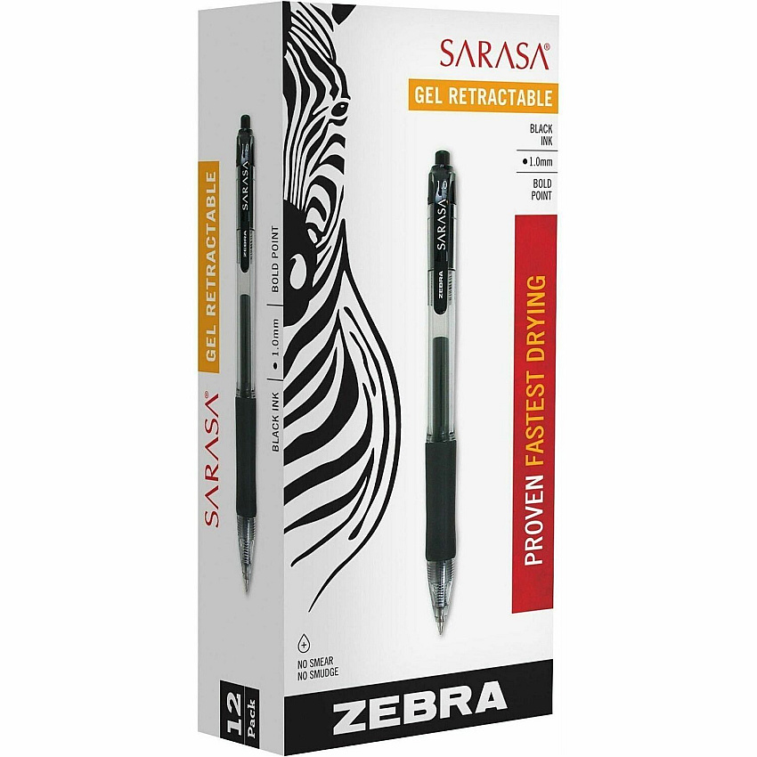 Zebra SARASA dry X20 Retractable Gel Pen (ZEB46610)