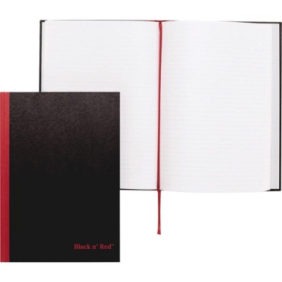 Black n' Red Casebound Ruled Notebooks - A4 (D66174)