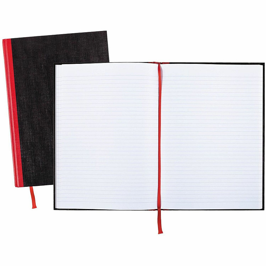 Black n' Red Casebound Ruled Notebooks - A4 (JDKD66174)