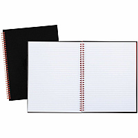 Black n' Red Hardcover Business Notebook (JDKK67030)