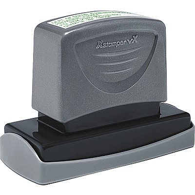 Xstamper VX Pre-inked Address Stamp (C18)