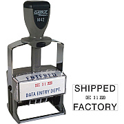 Xstamper ClassiX Self-inking Date Stamp (M42)