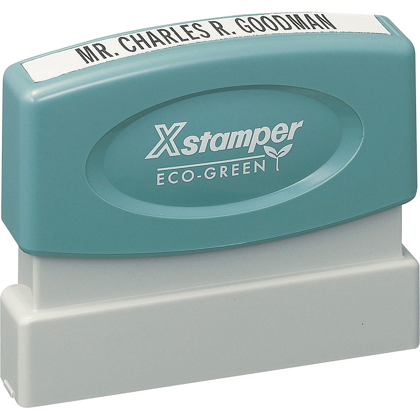 Xstamper Custom Single Line Pre-inked Stamp (N05)