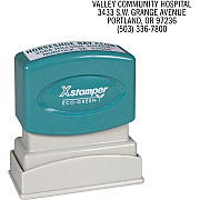 Xstamper Custom Return Address Pre-inked Stamp (N10)