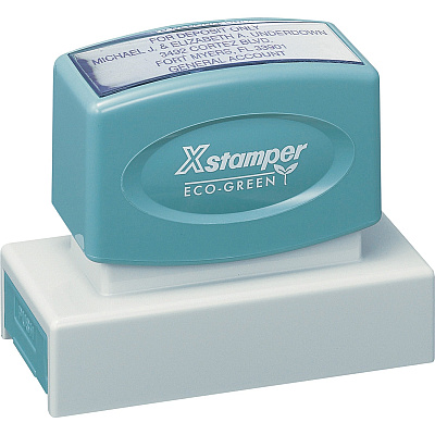 Xstamper Custom Large Business Address Stamp (N18)