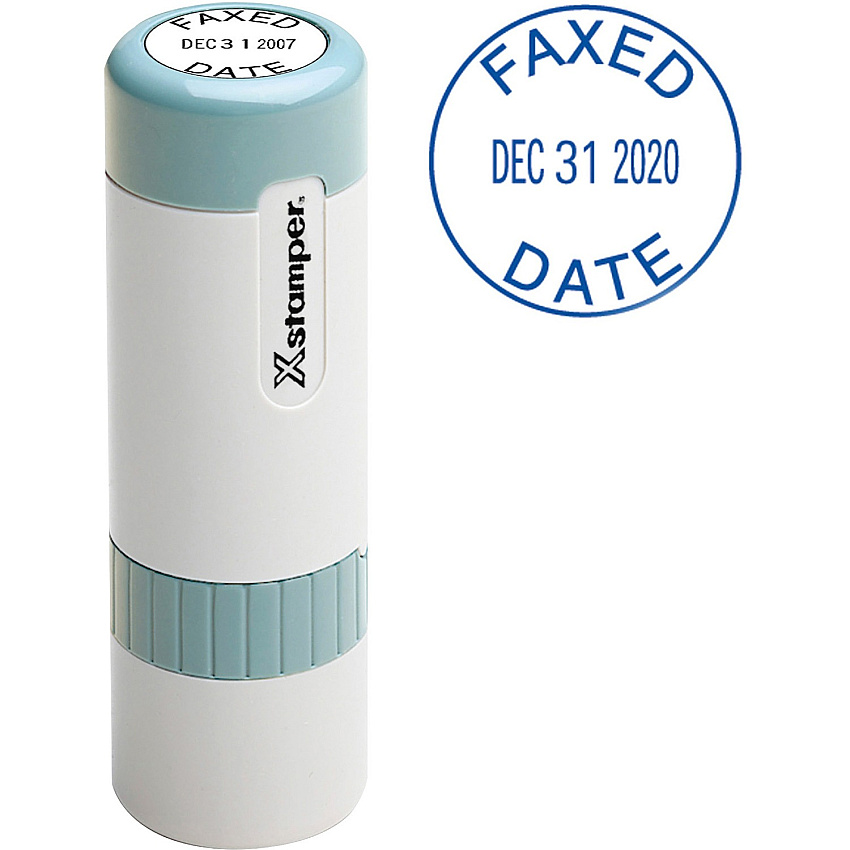 Xstamper XpeDater 2-Line Custom Round Dater (N75)