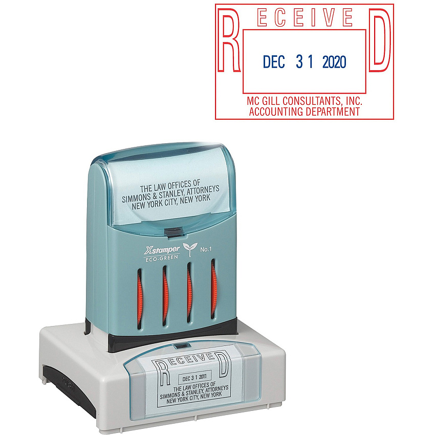 Xstamper Custom VersaDater Stamp (N82)