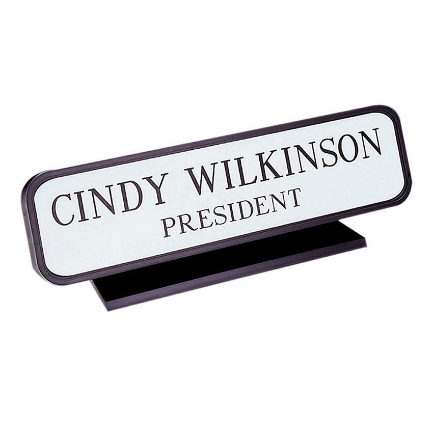 Xstamper Designer Framed Desk Sign (K20)
