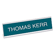 Xstamper Standard Aluminum Desk Sign (K31)