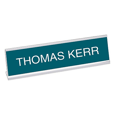Xstamper Standard Aluminum Desk Sign (K31)