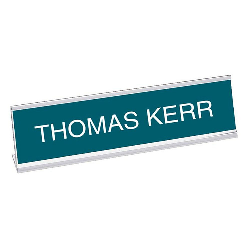 Xstamper Standard Aluminum Desk Sign (K31)
