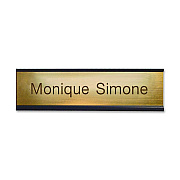 Xstamper Standard Aluminum Desk Sign (K32)