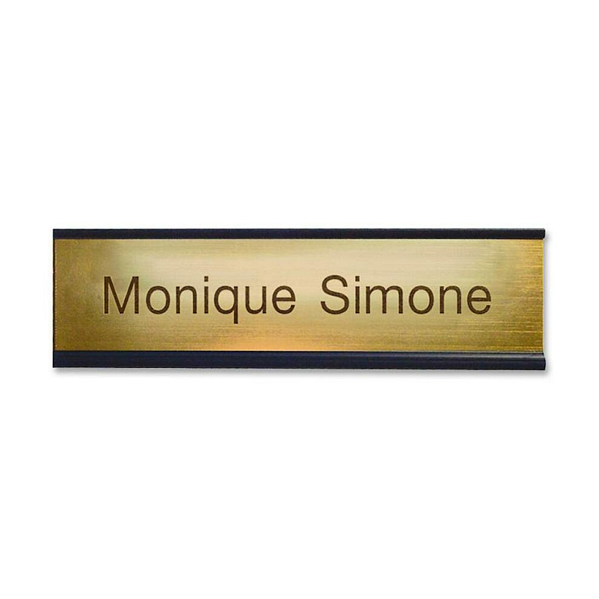 Xstamper Standard Aluminum Desk Sign (K32)