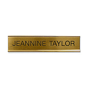 Xstamper Standard Aluminum Desk Sign (K35)