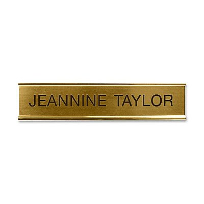 Xstamper Standard Aluminum Desk Sign (K35)