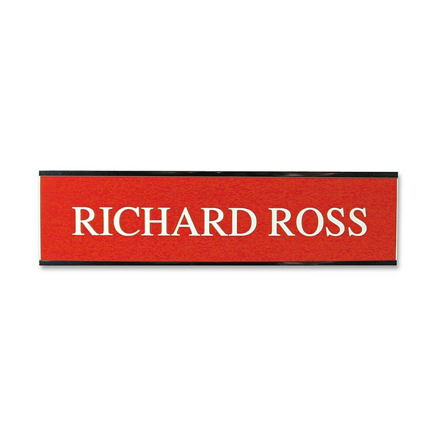 Xstamper Framed Standard Aluminum Wall Sign (W31)