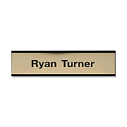 Xstamper Framed Standard Aluminum Wall Sign (W32)