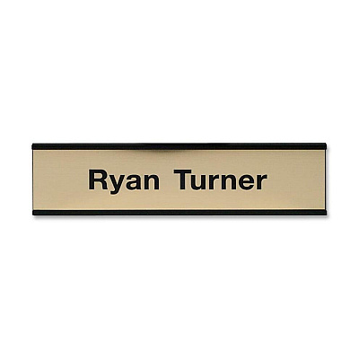 Xstamper Framed Standard Aluminum Wall Sign (W32)