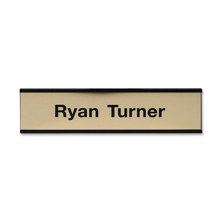 Xstamper Framed Standard Aluminum Wall Sign (W32)