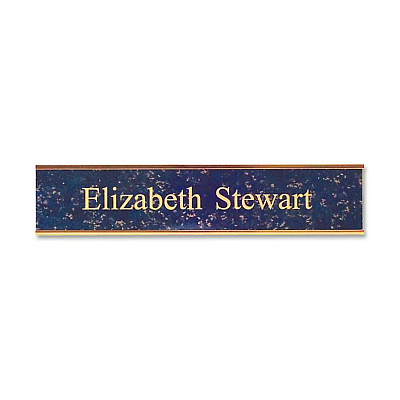 Xstamper Framed Standard Aluminum Wall Sign (W35)