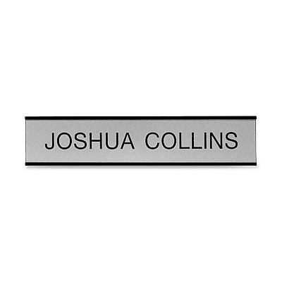 Xstamper Framed Standard Aluminum Wall Sign (W37)