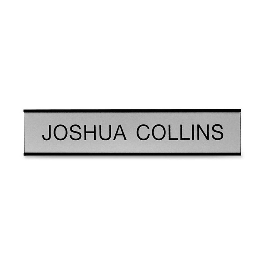 Xstamper Framed Standard Aluminum Wall Sign (W37)