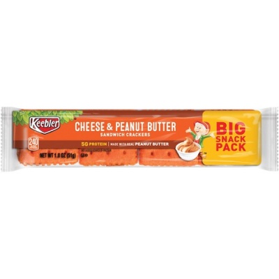 Keebler Cheese Crackers with Peanut Butter (21165)
