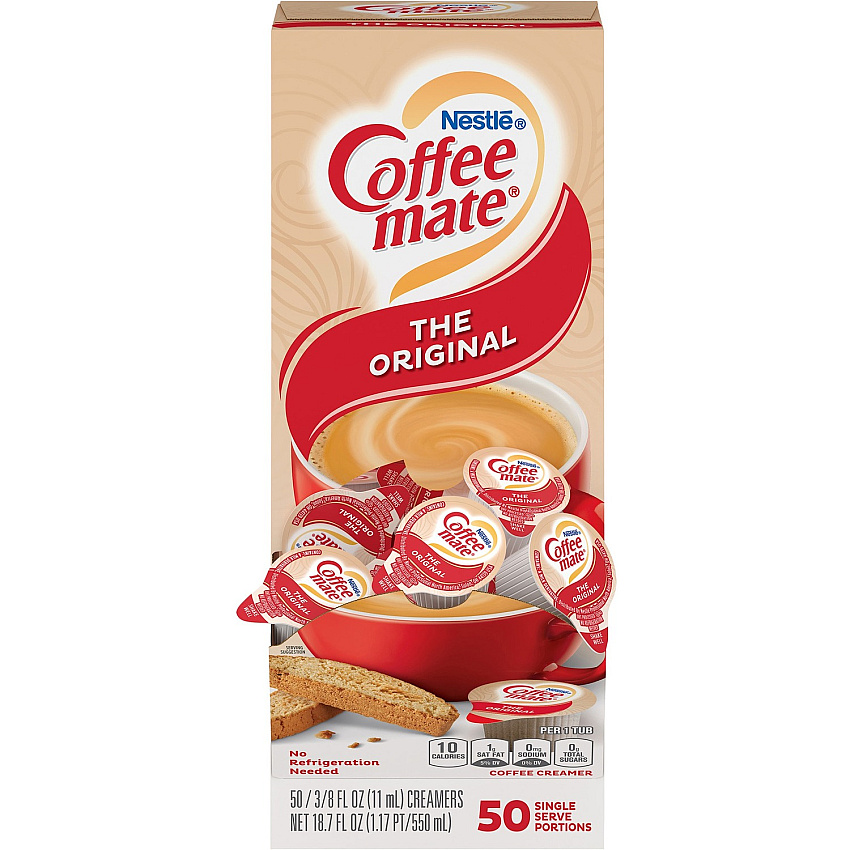 Coffee-mate Coffee-mate Original Liquid Coffee Creamer Singles - Gluten-Free (NES35110BX)