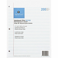 Sparco Notebook Filler Paper - Letter (SPR82120)