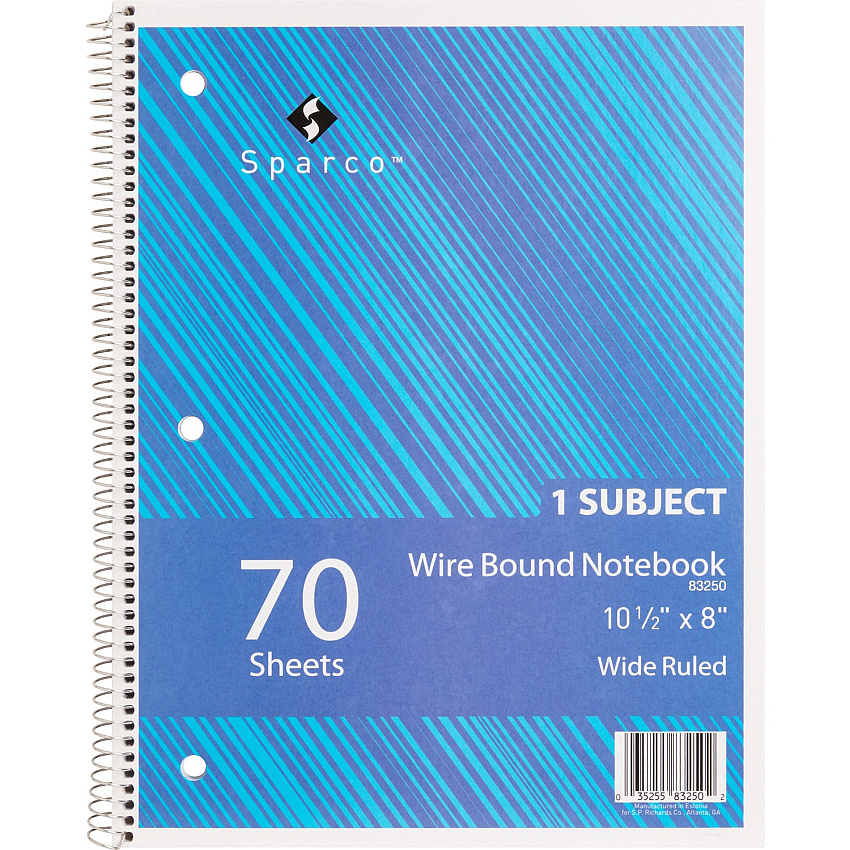 Sparco Quality 3HP Notebook (SPR83250)
