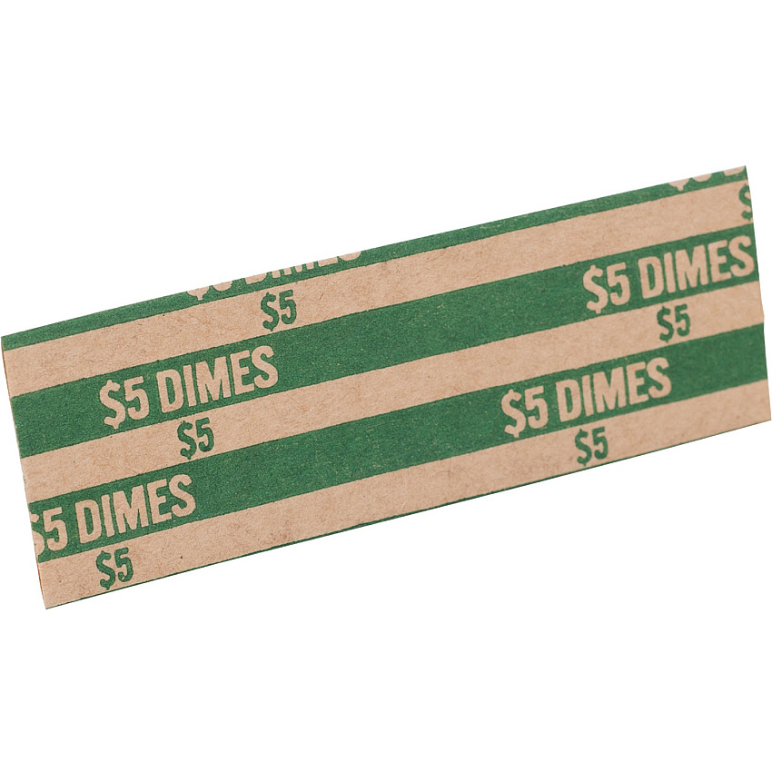 Sparco Flat Coin Wrappers (SPRTCW10)
