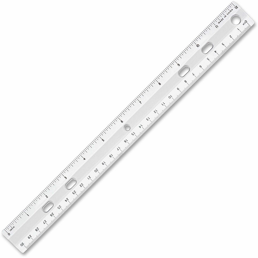 Sparco 12" Standard Metric Ruler (SPR01488)
