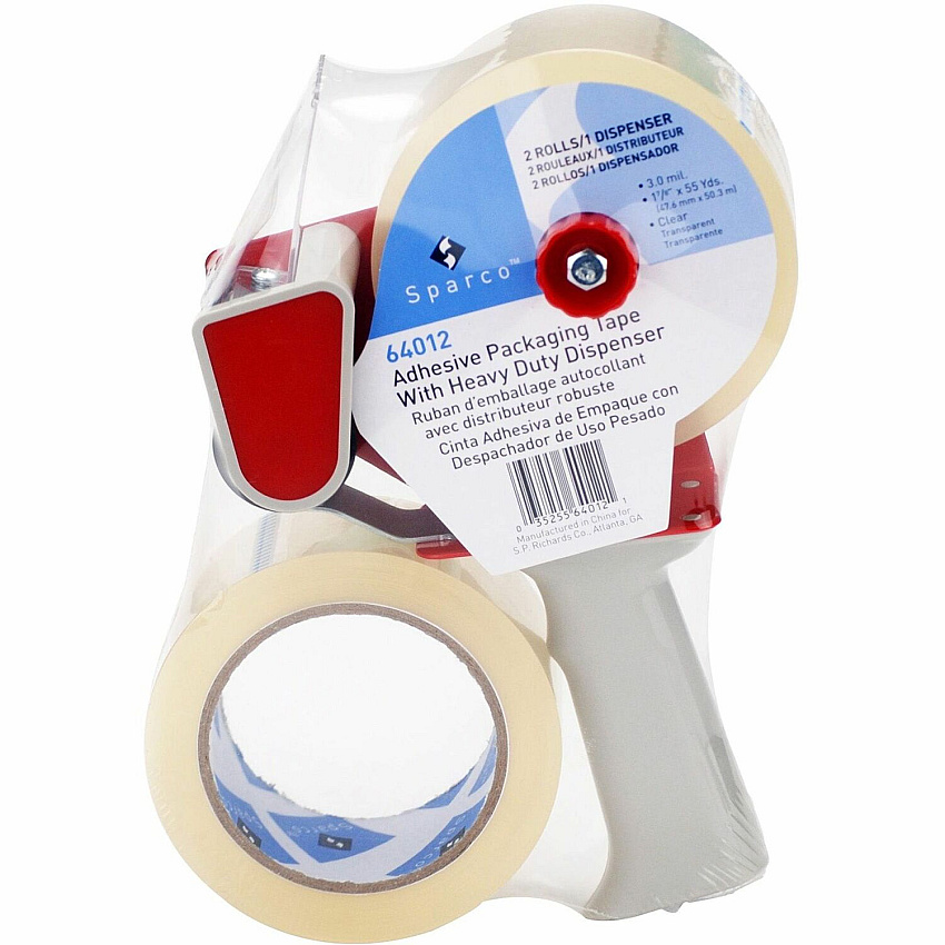 Sparco Pistol Grip Dispenser Heavy-duty Packging Tape (SPR64012)