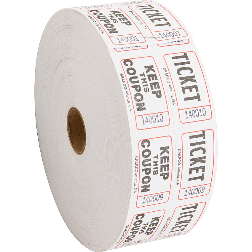 Sparco Roll Tickets (SPR99210)